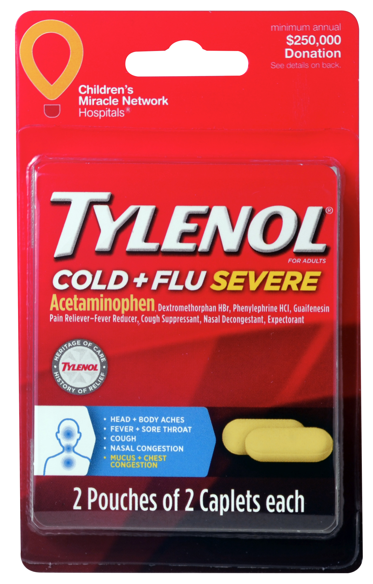 Tylenol Cold & Flu Severe | Convenience Valet